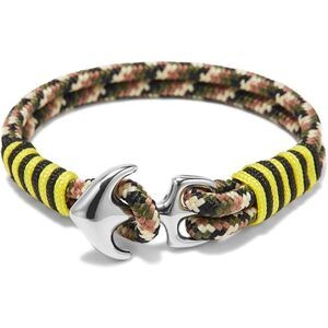 Anchor Rope Bracelet For Men, Handmade Nautical Bracelet With Stainless Steel